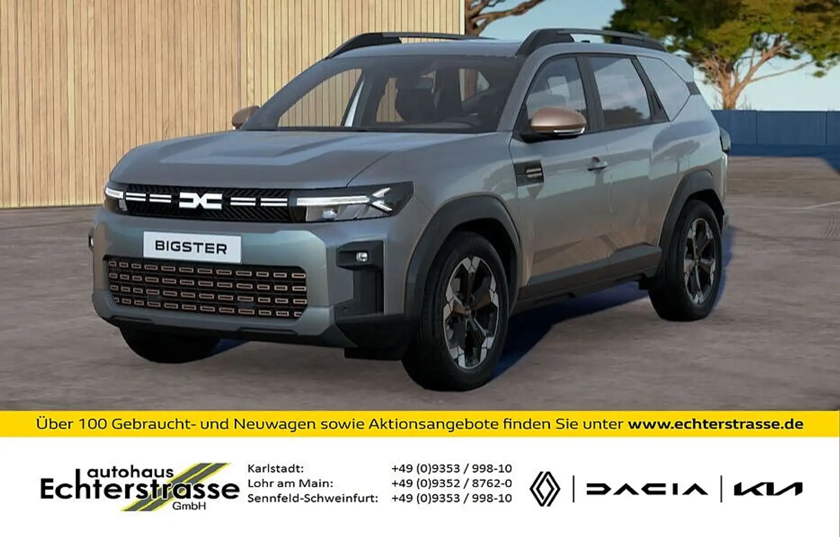 Dacia Bigster Extreme hybrid 155 +SHZ+360° Grau - 1
