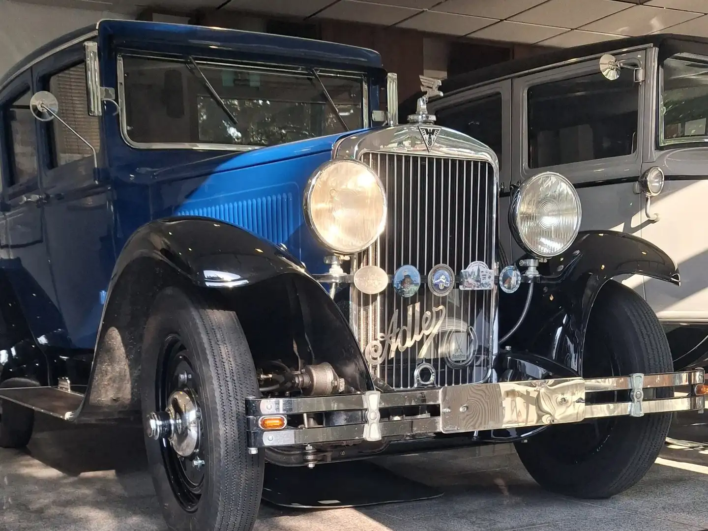 Oldtimer Adler Favorit 8/35 PS Blauw - 1