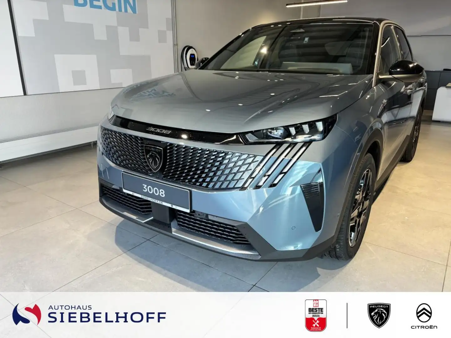 Peugeot 3008 GT HYBRID 145 e-DSC6 Blau - 2