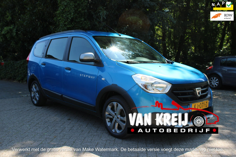 Dacia Lodgy 1.2 TCe Stepway 7p., Airco, Navi, Cruise, Trekhaak