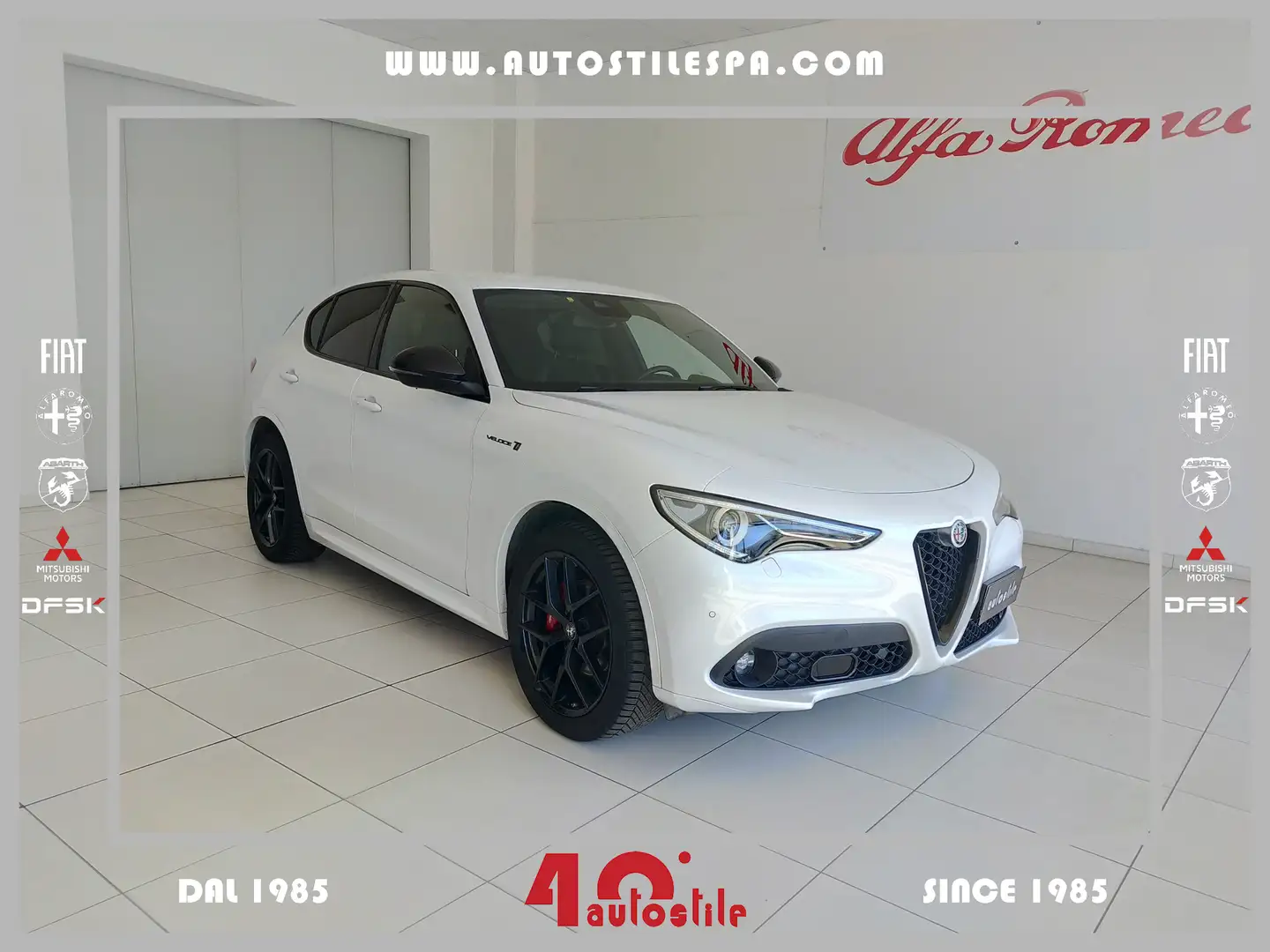 Alfa Romeo Stelvio Stelvio 2.2 Turbodiesel 210 CV AT8 Q4 Veloce Tì Wit - 1