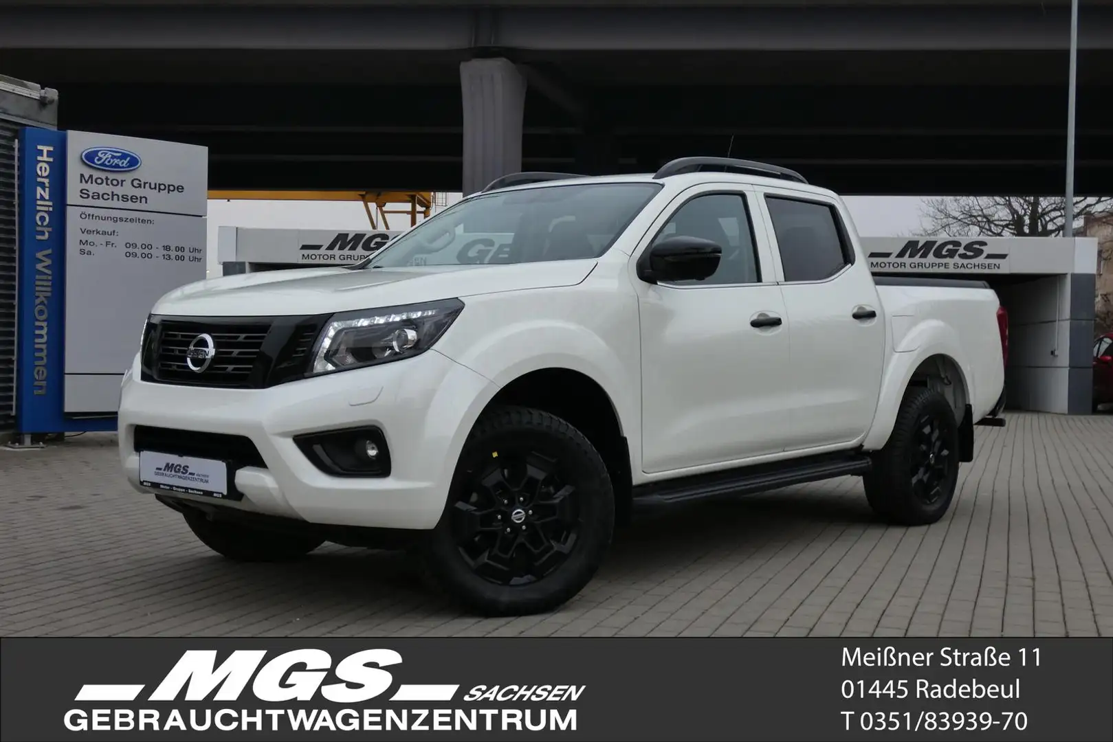 Nissan Navara NP300 2.3 DK 4x4  #Navi #Kamera #DAB+ #AHZV Blanc - 1