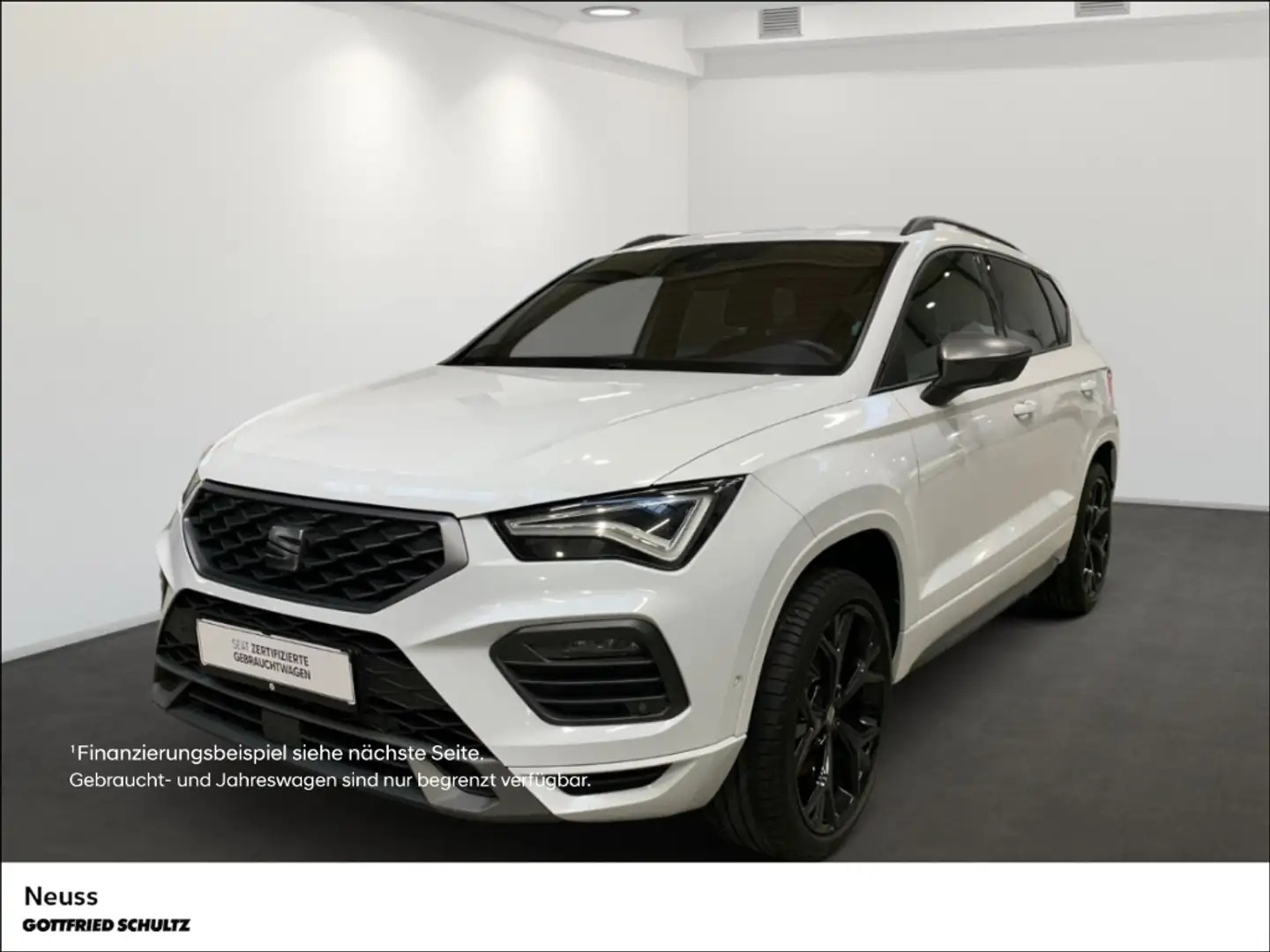CUPRA Ateca FR TDI DSG AHK SITZHEIZUNG EINPARKHILFE NAVI LED Blanc - 1