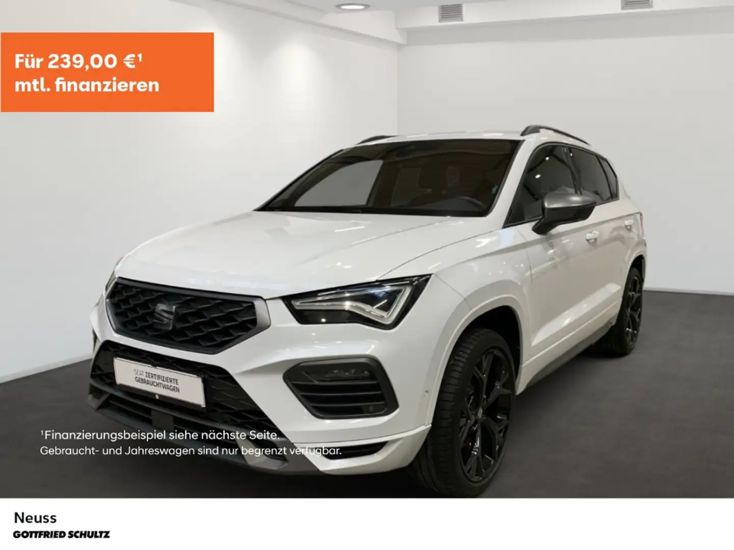SEAT Ateca FR TDI DSG AHK SITZHEIZUNG EINPARKHILFE NAVI LED Blanc - 1