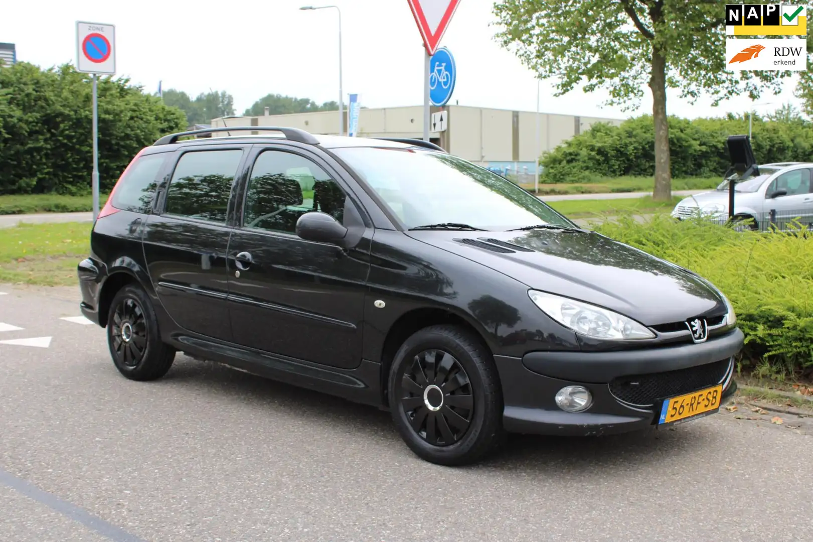 Peugeot 206 SW 1.4 AIR-LINE 2-uitvoering/AIRCONDITIONING/ZUINI Negro - 1