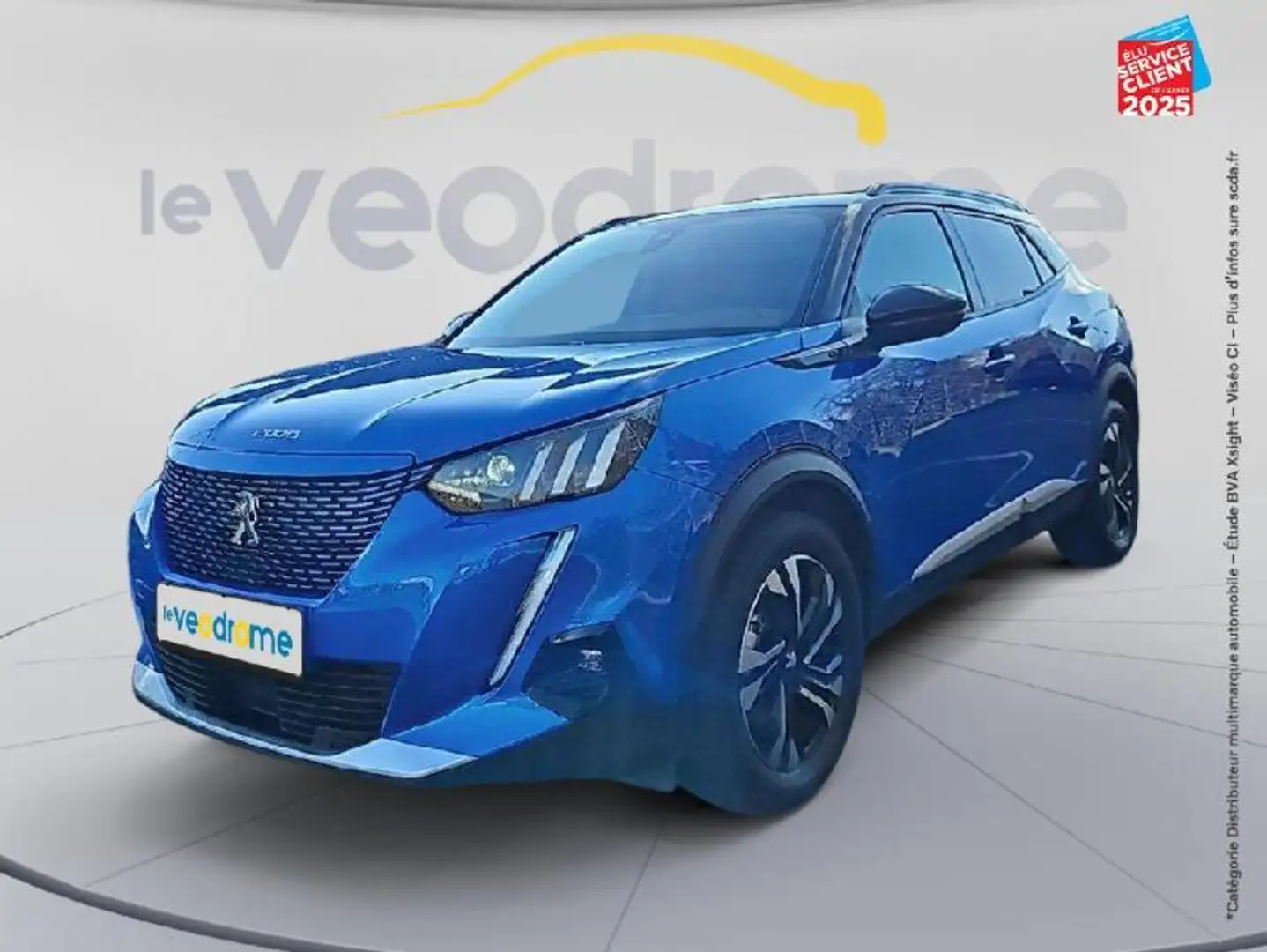 Peugeot e-2008 e-2008 136ch GT Line Blauw - 1