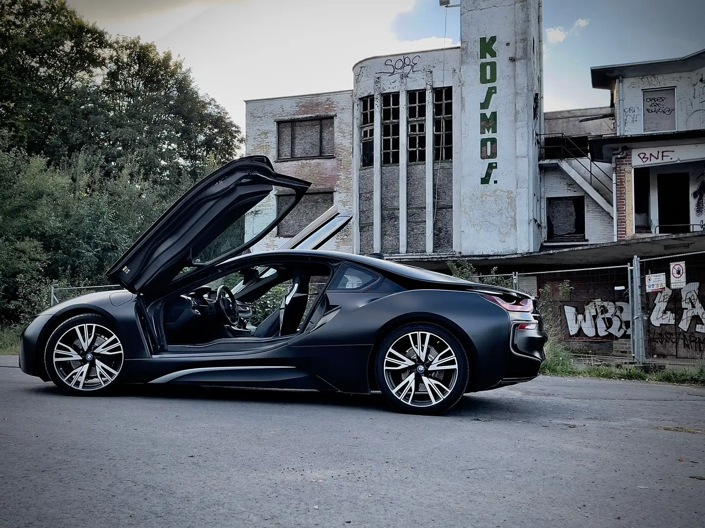 BMW i8 i8 Zwart - 1