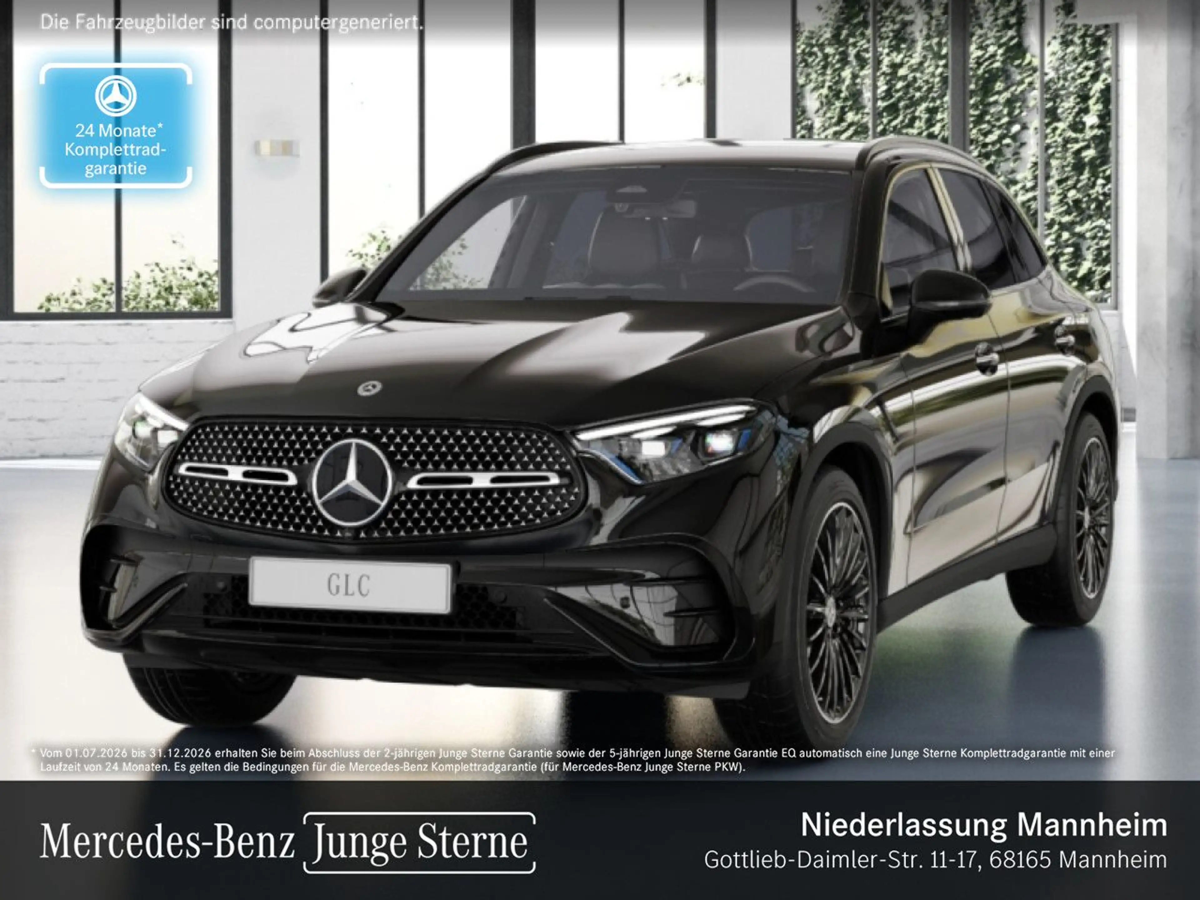Mercedes-Benz GLC 300 4M AMG+NIGHT+360+TOTW+KEYLESS+9G
