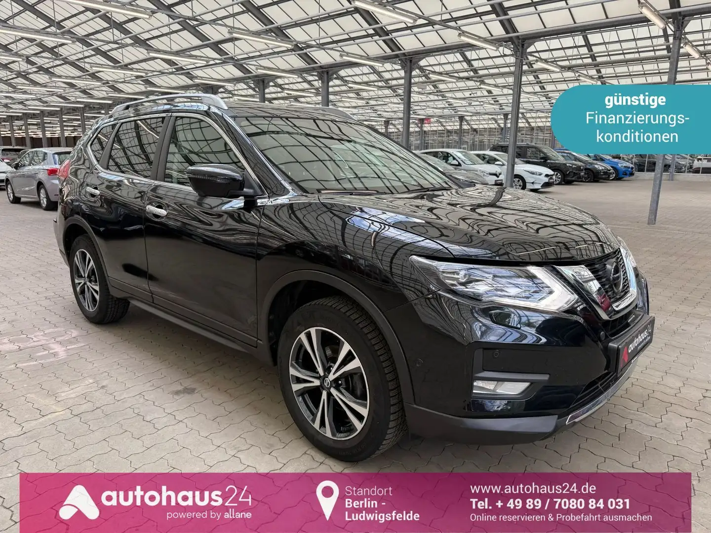 Nissan X-Trail 1.3 DIG-T N-Connecta|DCT|PDC|Navi Negro - 1