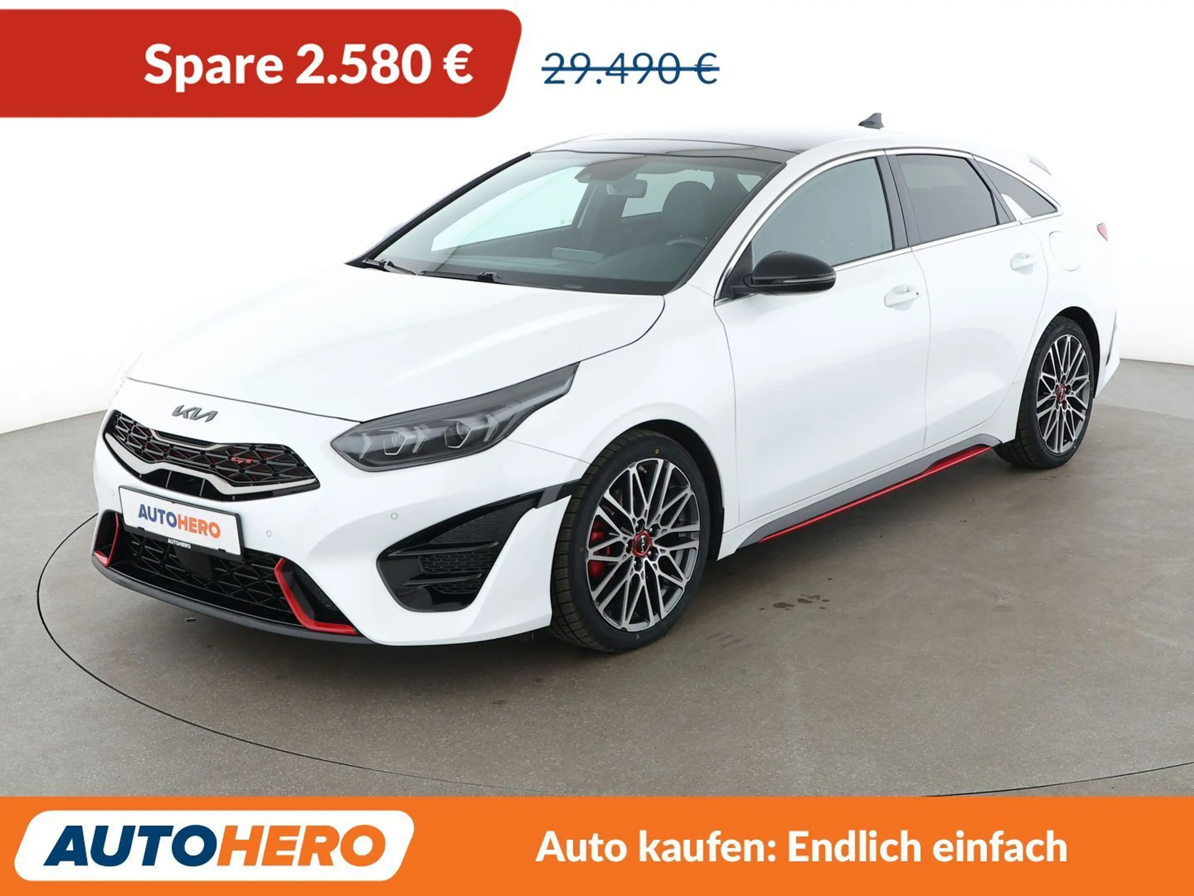 Kia ProCeed / pro_cee'd 1.6 TGDI GT Aut*NAVI*LED*ACC*CAM*PDC*SHZ*