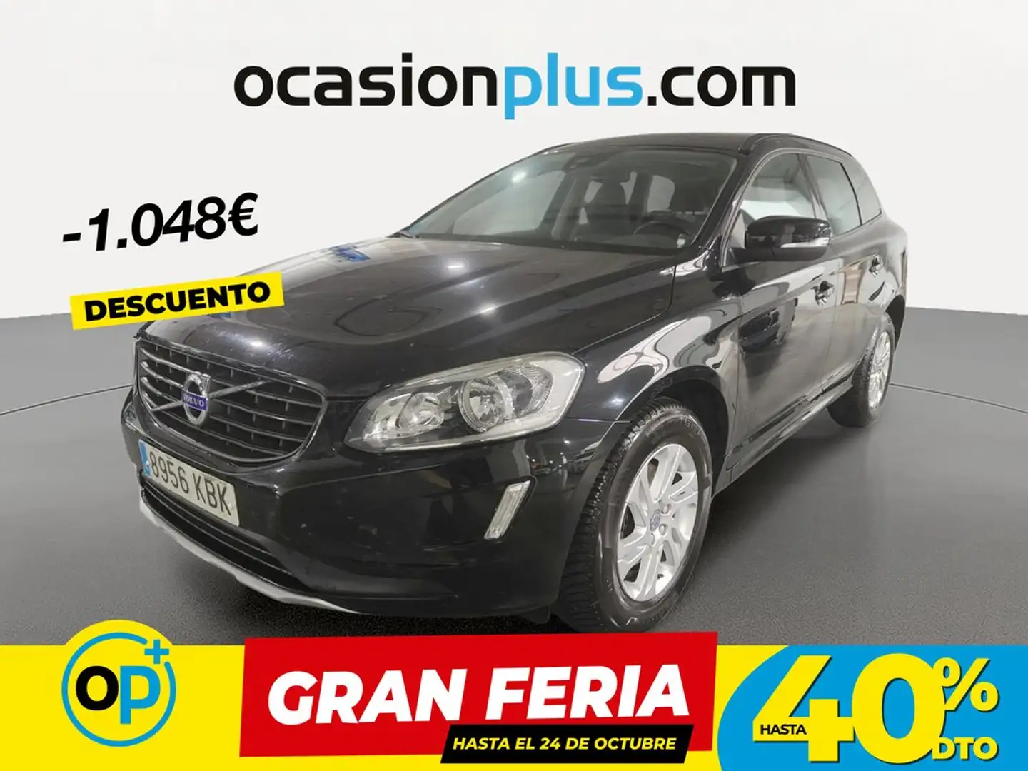 Volvo XC60 D3 Kinetic 150 Negro - 1