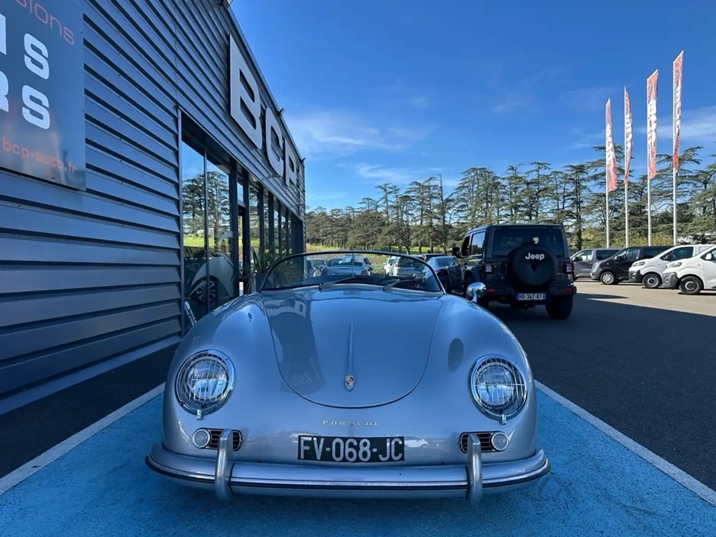 Porsche 356 SPEEDSTER REPLICA INTERMECCA Gris - 2