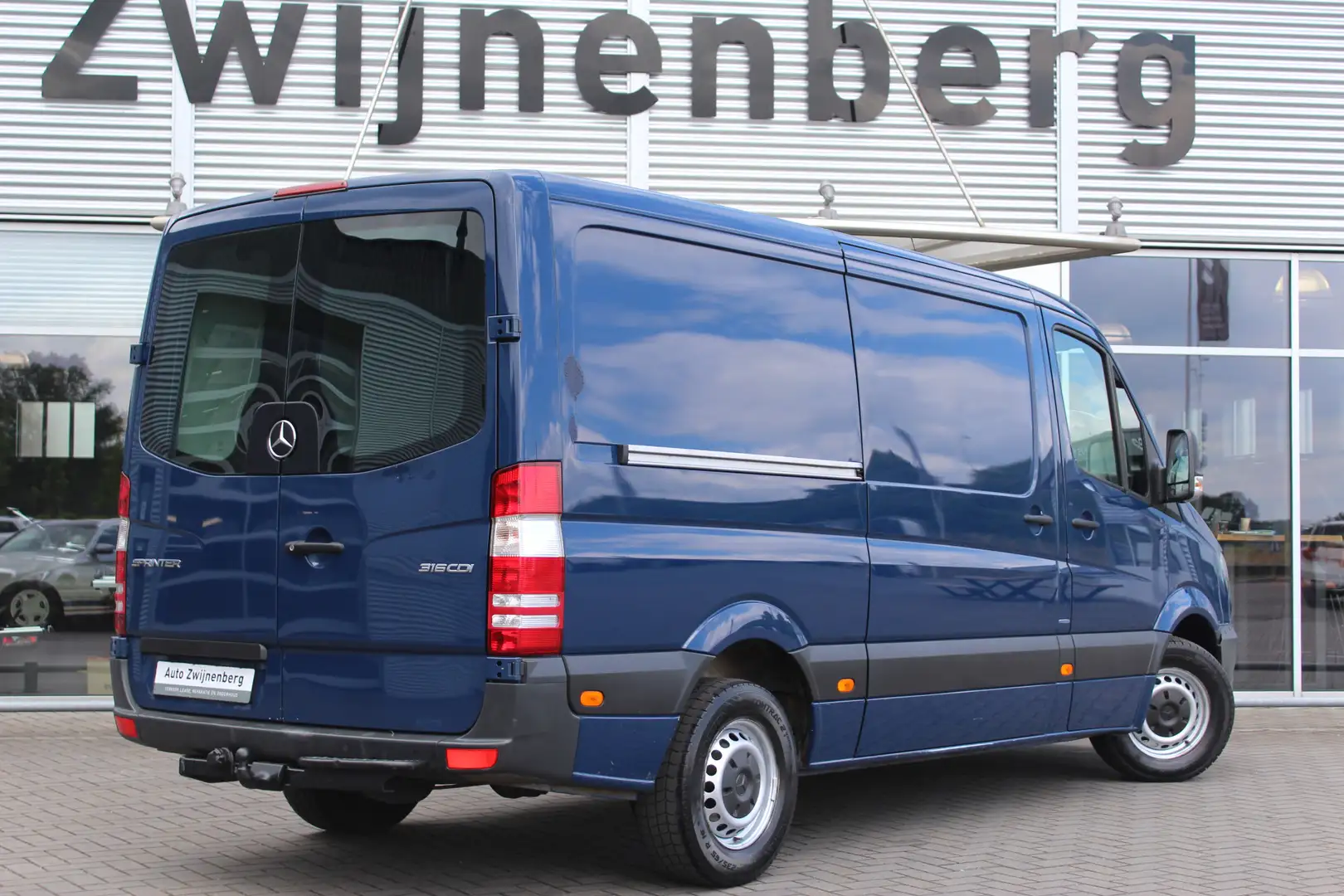 Mercedes-Benz Sprinter 316 CDI Aut7 L2H1 | face lift | Airco | Cruise con Blauw - 2