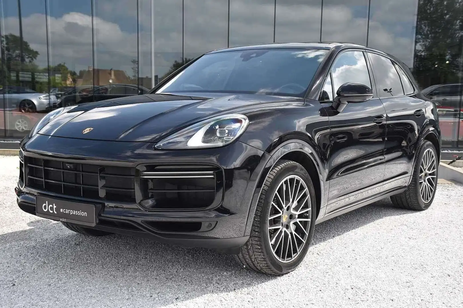 Porsche Cayenne TURBO 1st Owner Softclose BOSE Chrono Pano 360 Noir - 1