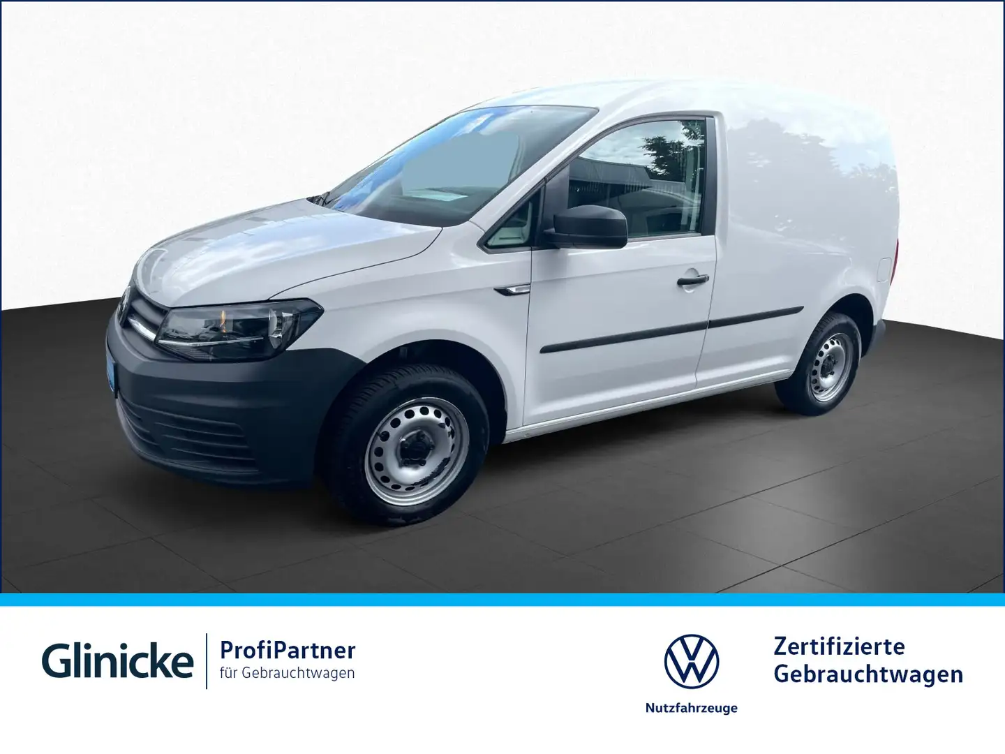Volkswagen Caddy Cargo 1.5 TSI H.flügeltüren Klima PDC hi. Weiß - 1