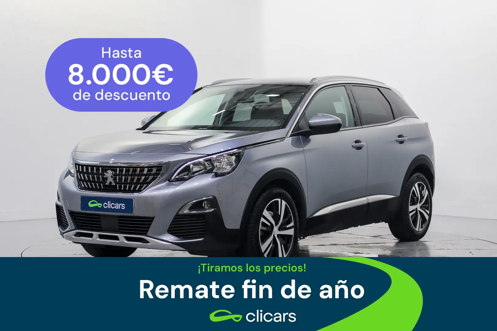 Peugeot 3008 1.5BlueHDi Allure S&S 130 Plateado - 1