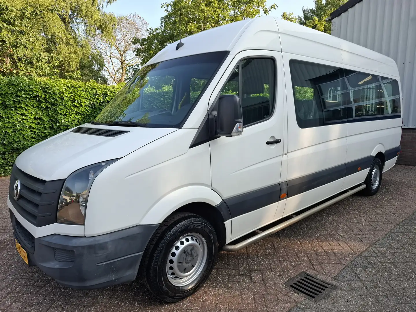 Volkswagen Crafter 35 2.0 TDI L3H2 BM 14450.- INCL BTW 9-PRSOONS ROLS Wit - 1