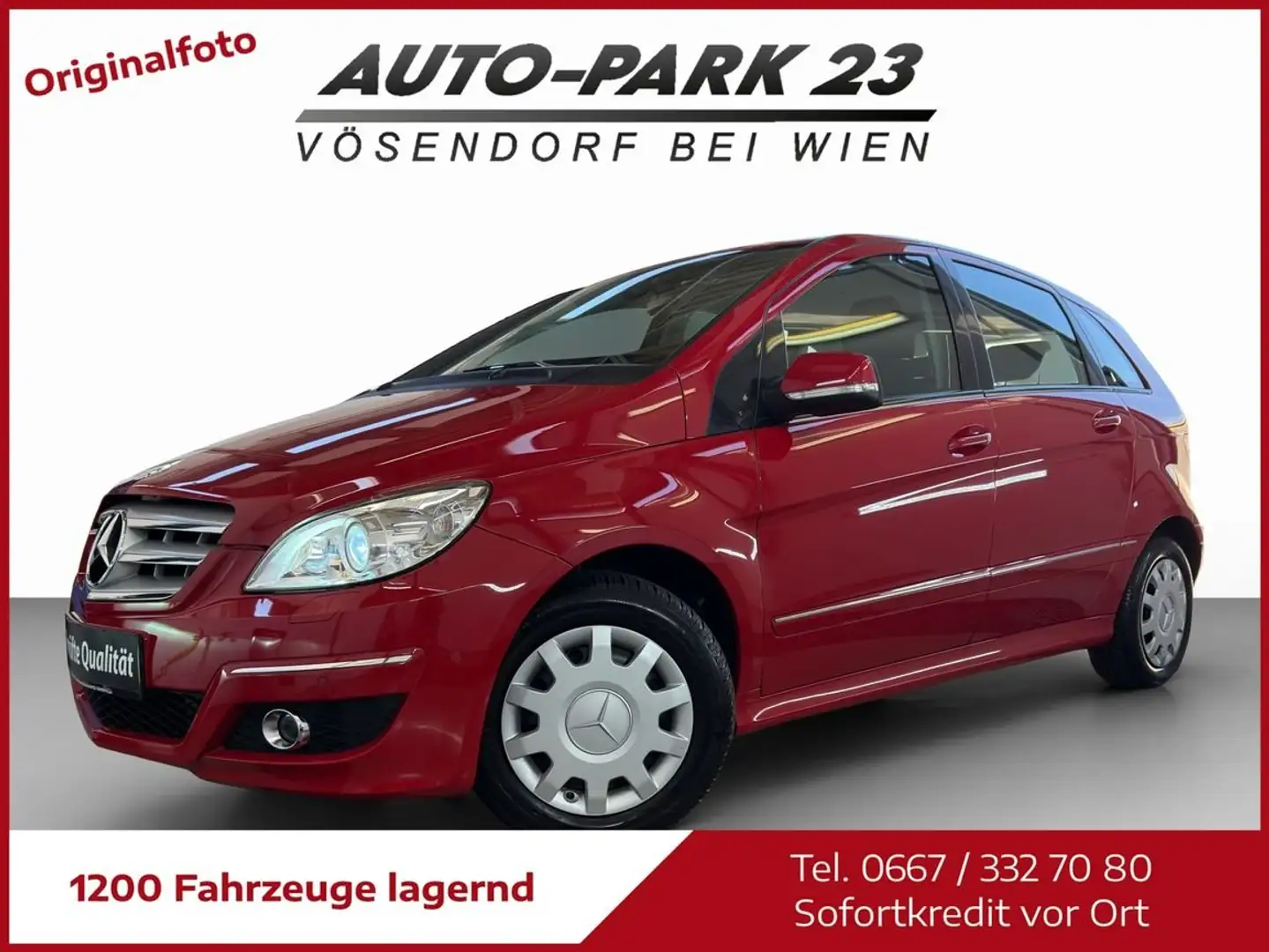Mercedes-Benz B 170 B 170 AUTOMATIC*XENON*NEUES-PICKERL 4/2027*MOD2010 Rot - 1