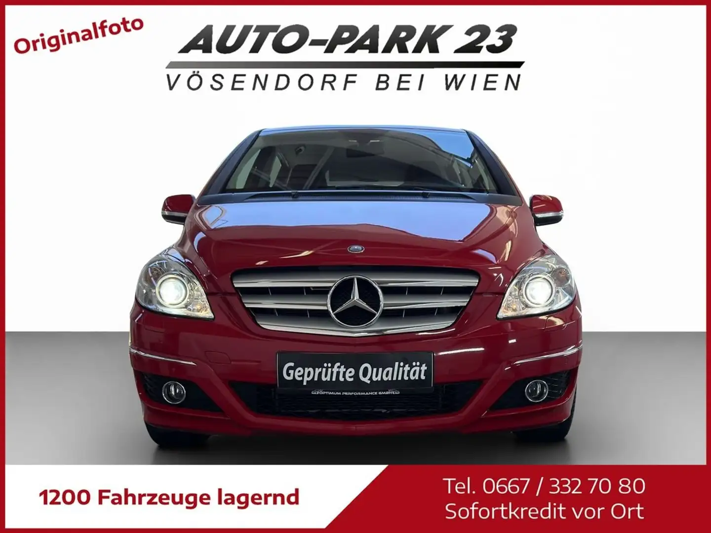 Mercedes-Benz B 170 B 170 AUTOMATIC*XENON*NEUES-PICKERL 4/2027*MOD2010 Rot - 2
