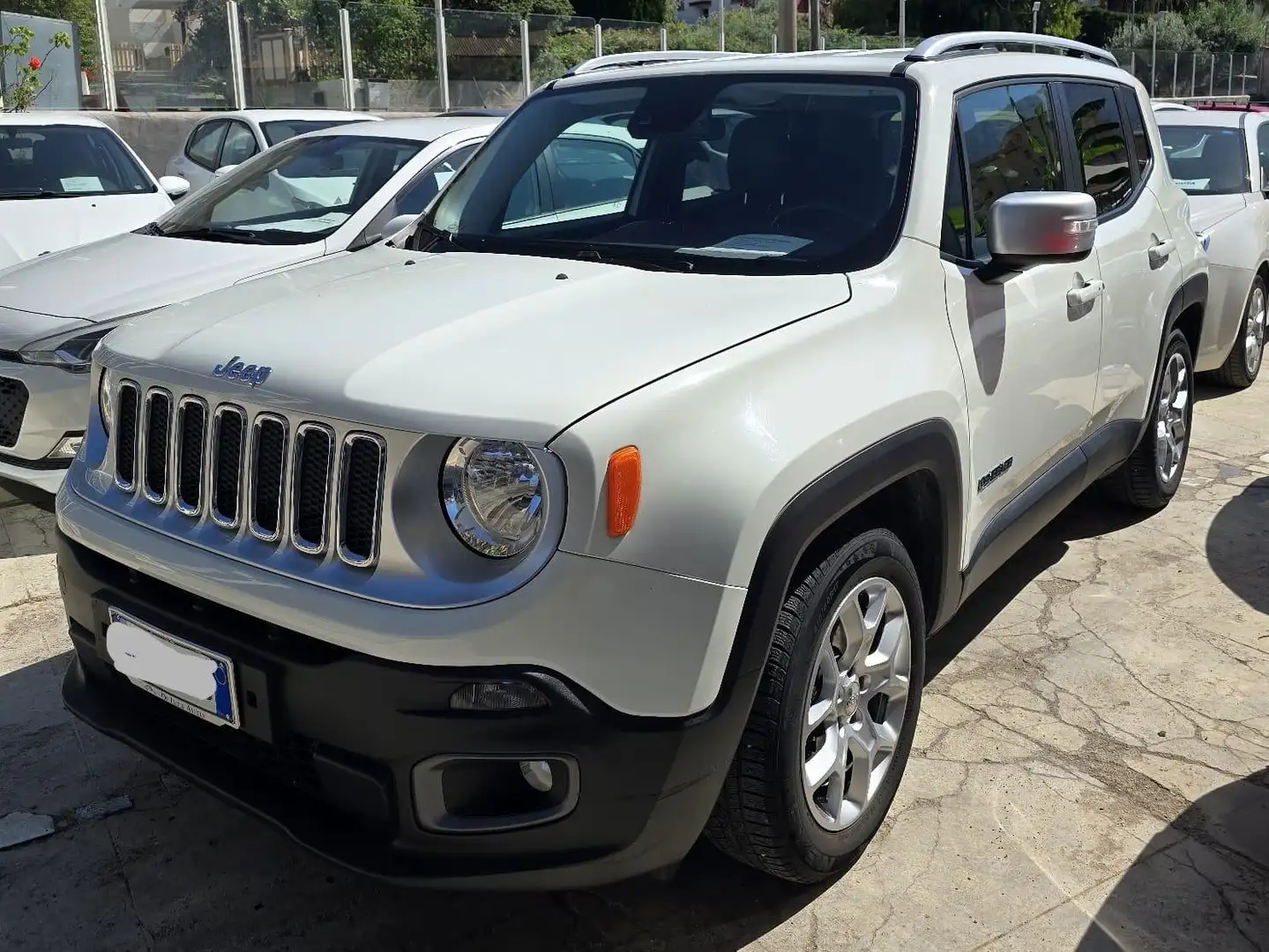 Jeep Renegade Renegade 1.6 mjt Limited fwd 120cv Bianco - 1