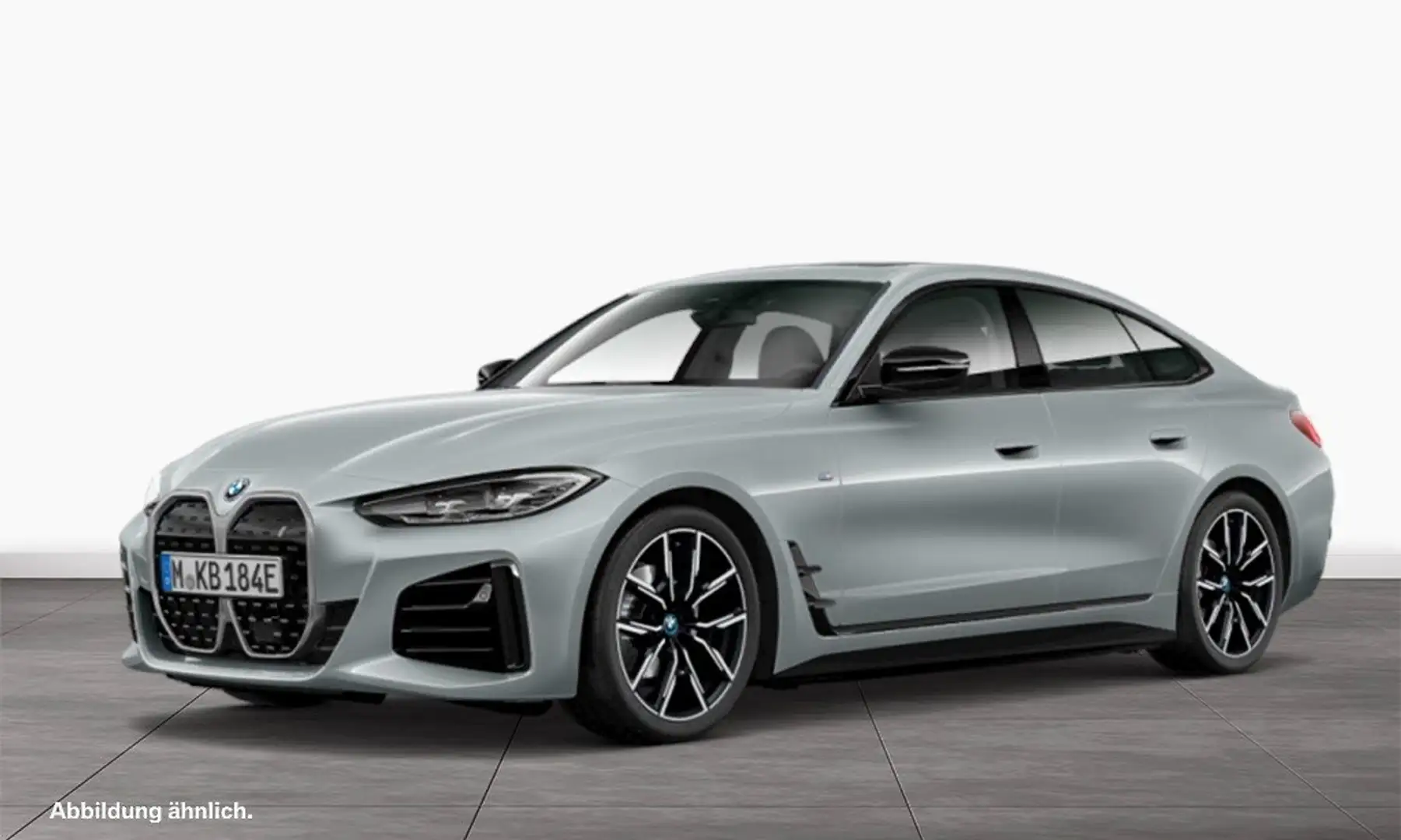 BMW i4 eDrive40 Gran Coupé M Sportpaket HK HiFi DAB Gris - 1