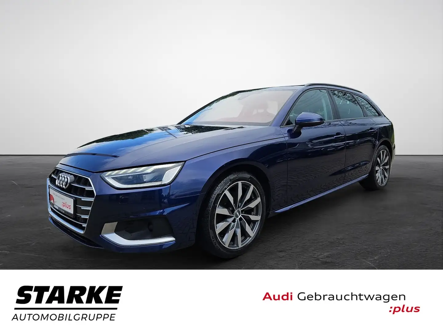 Audi A4 Avant 35 TDI S tronic Advanced NaviPlus Matrix ... Blauw - 2