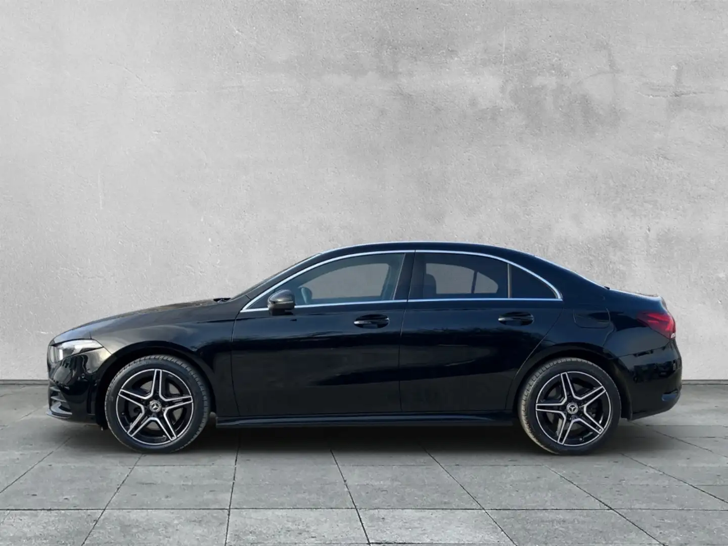 Mercedes-Benz A 250 e AMG Line DCT LED+NAVI+TEMPOMAT+BURMESTER Schwarz - 2