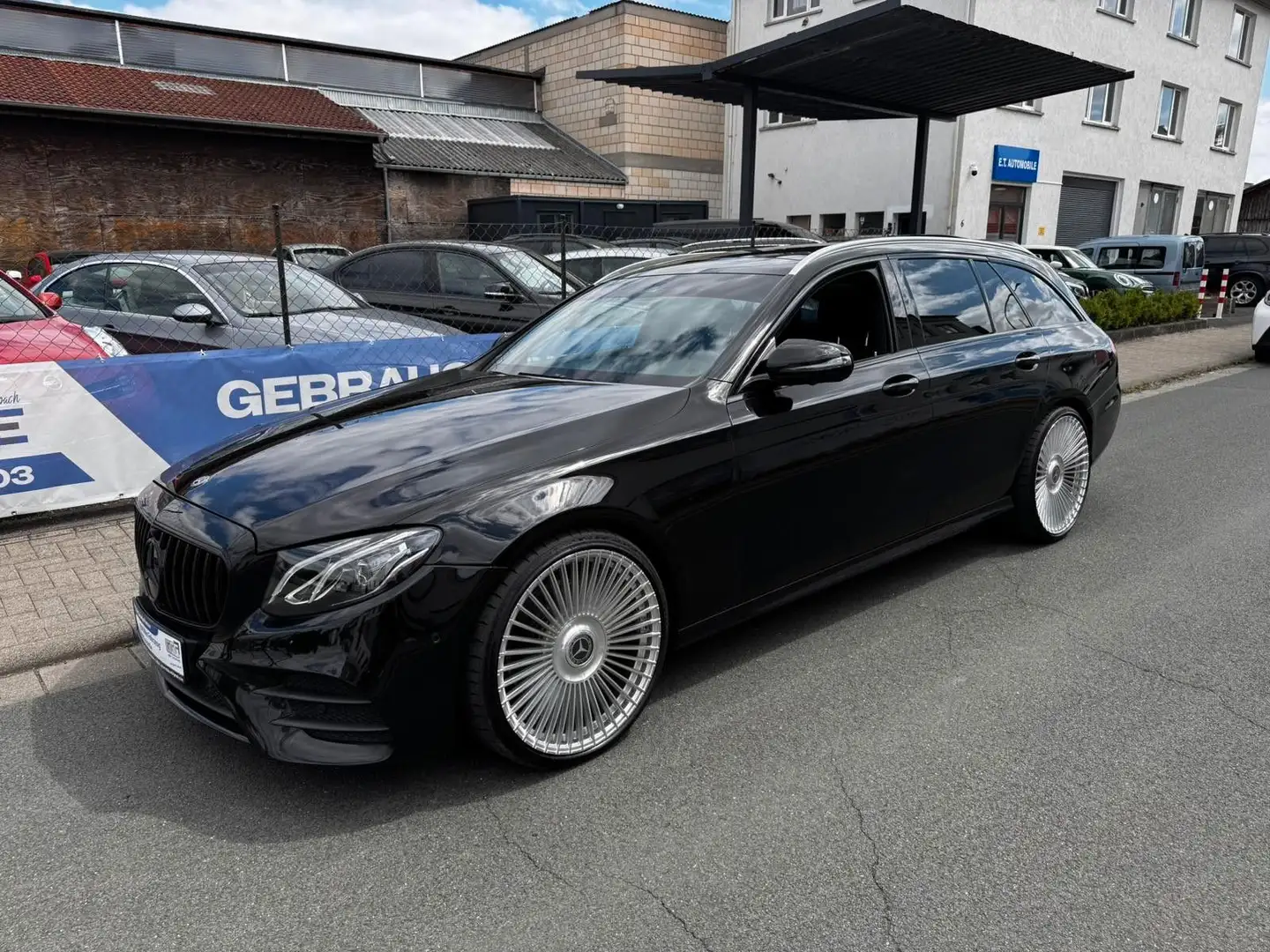 Mercedes-Benz E 400 T-Modell 4Matic*AMG*21 ZOLL*GARANTIE* Negru - 1