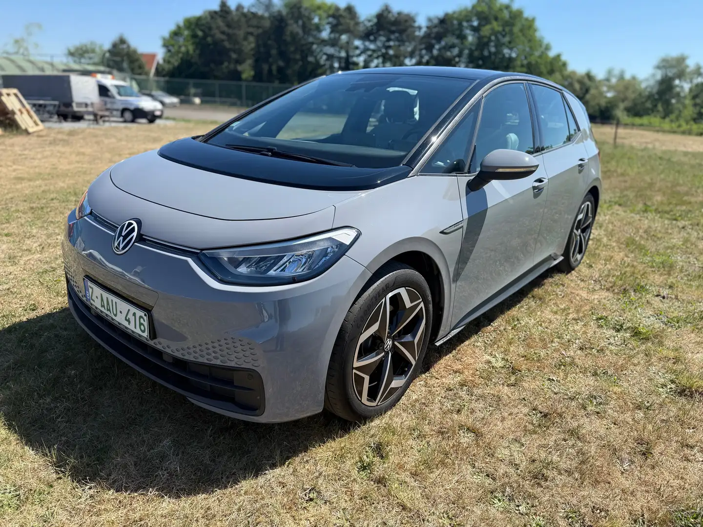 Volkswagen ID.3 77 kWh Pro S 5pl. Gris - 1