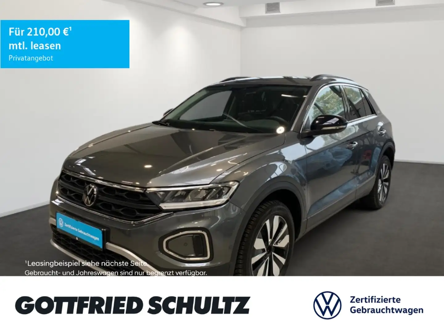 Volkswagen T-Roc GOAL TSI NAVI SITZHEIZUNG EINPARKHILFE LED Grau - 1