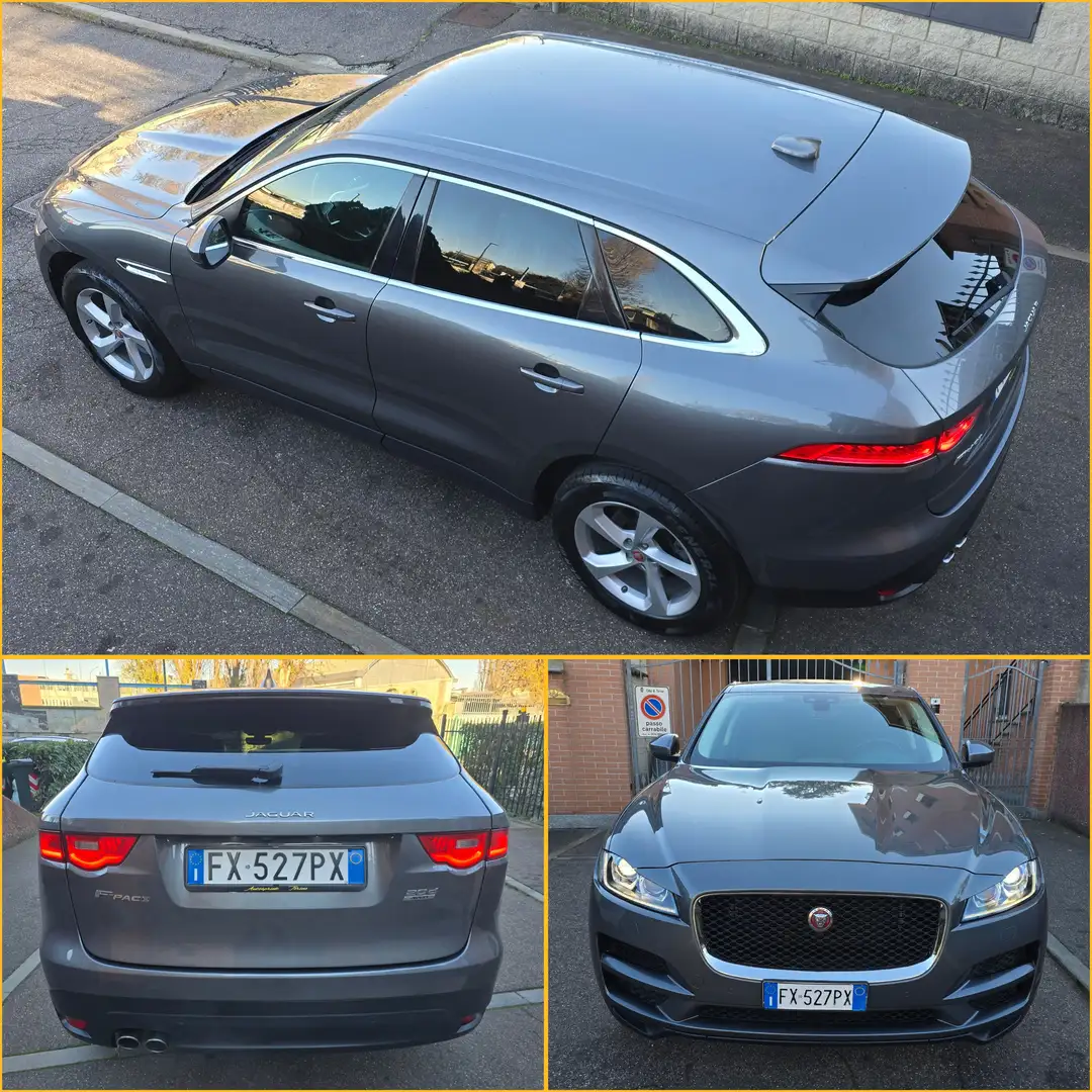 Jaguar F-Pace Prestige AWD 2.0d i4 180cv Grigio - 2