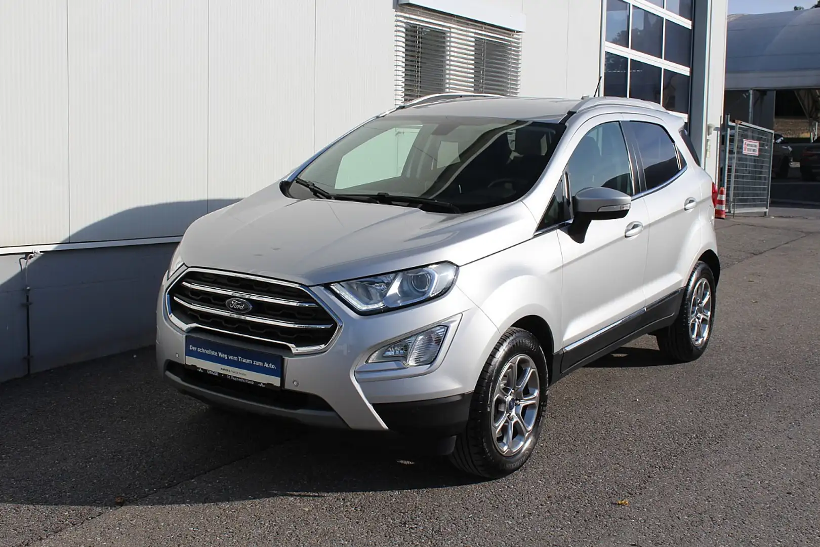 Ford EcoSport 1,0 EcoBoost Titanium Silber - 1
