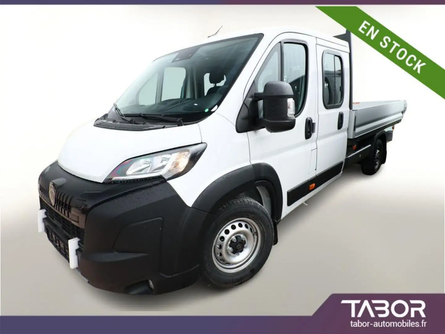 Peugeot Boxer 435 2.2 BHDi 180 DoKa L4 Reg. Cam Blanc - 1