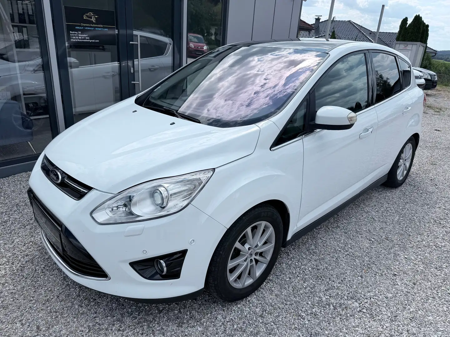 Ford C-Max Titanium Kamera/Navi/Panorama/Leder/Automatik Weiß - 1