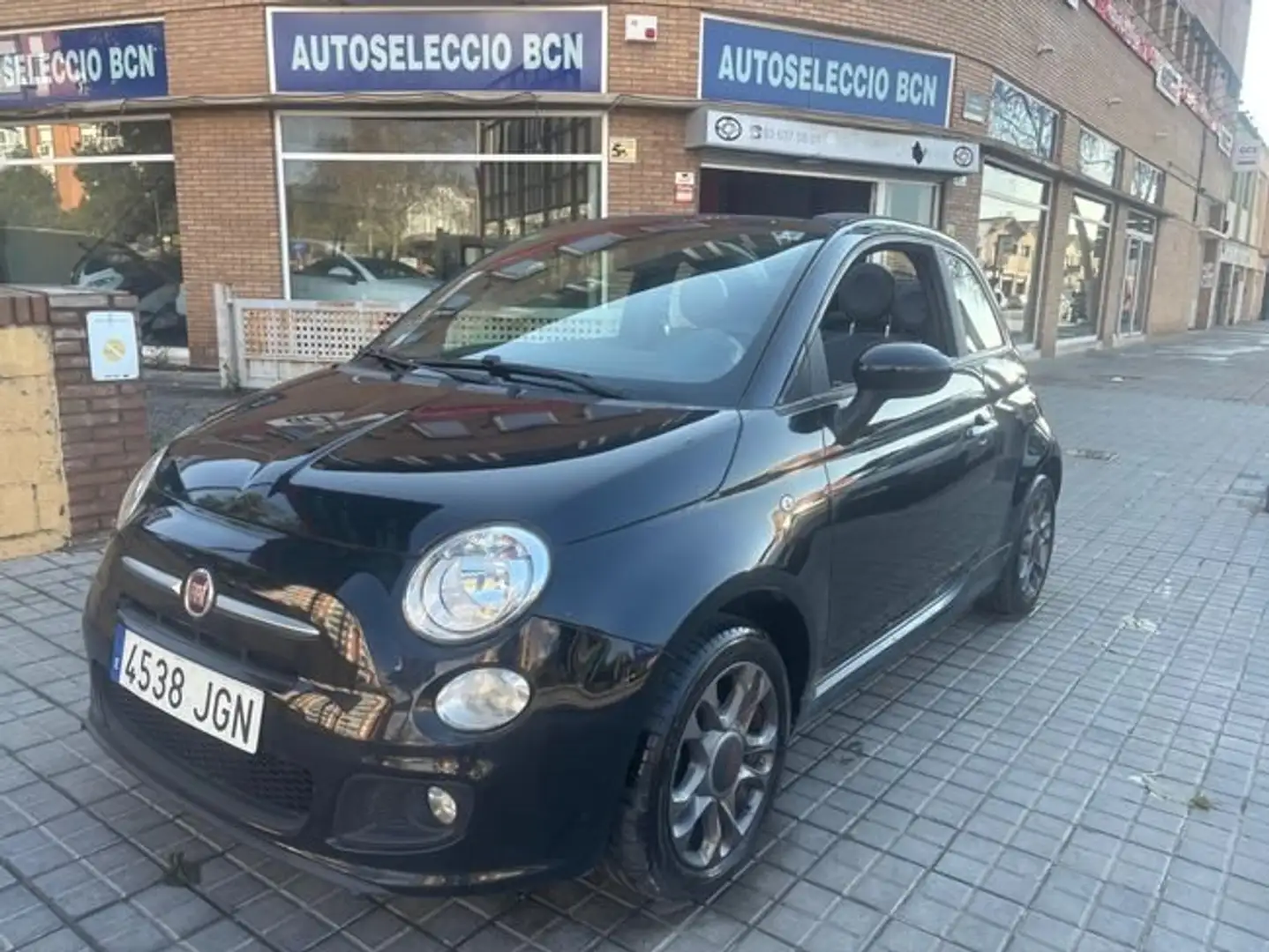 Fiat 500 Cabrio S Negro - 2