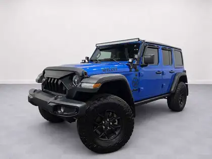 Blue 2025 Jeep Wrangler SUV / Crossover Four-Wheel Drive Manual