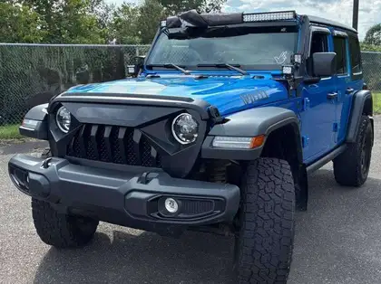Blue 2025 Jeep Wrangler SUV / Crossover Four-Wheel Drive Manual