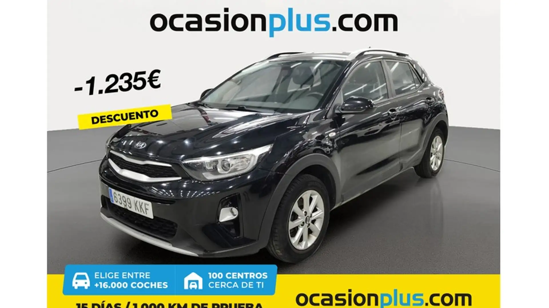 Kia Stonic 1.2 CVVT Eco-Dynamic Concept 84 Negro - 1