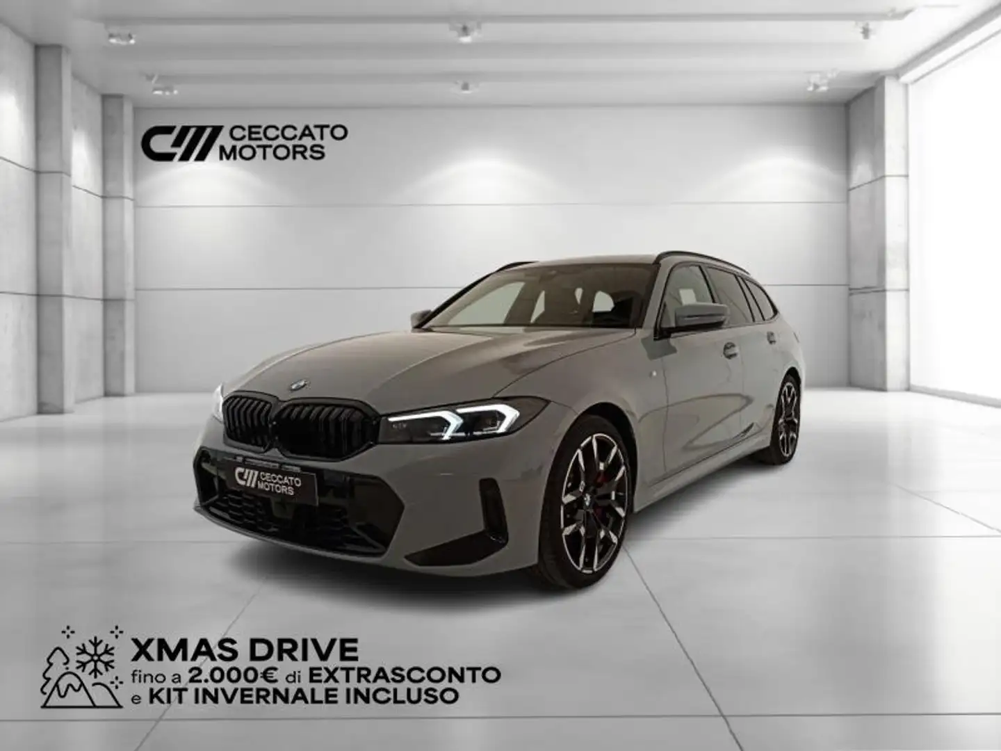 BMW 320 d Touring mhev 48V xdrive MSport Pro auto Grigio - 1