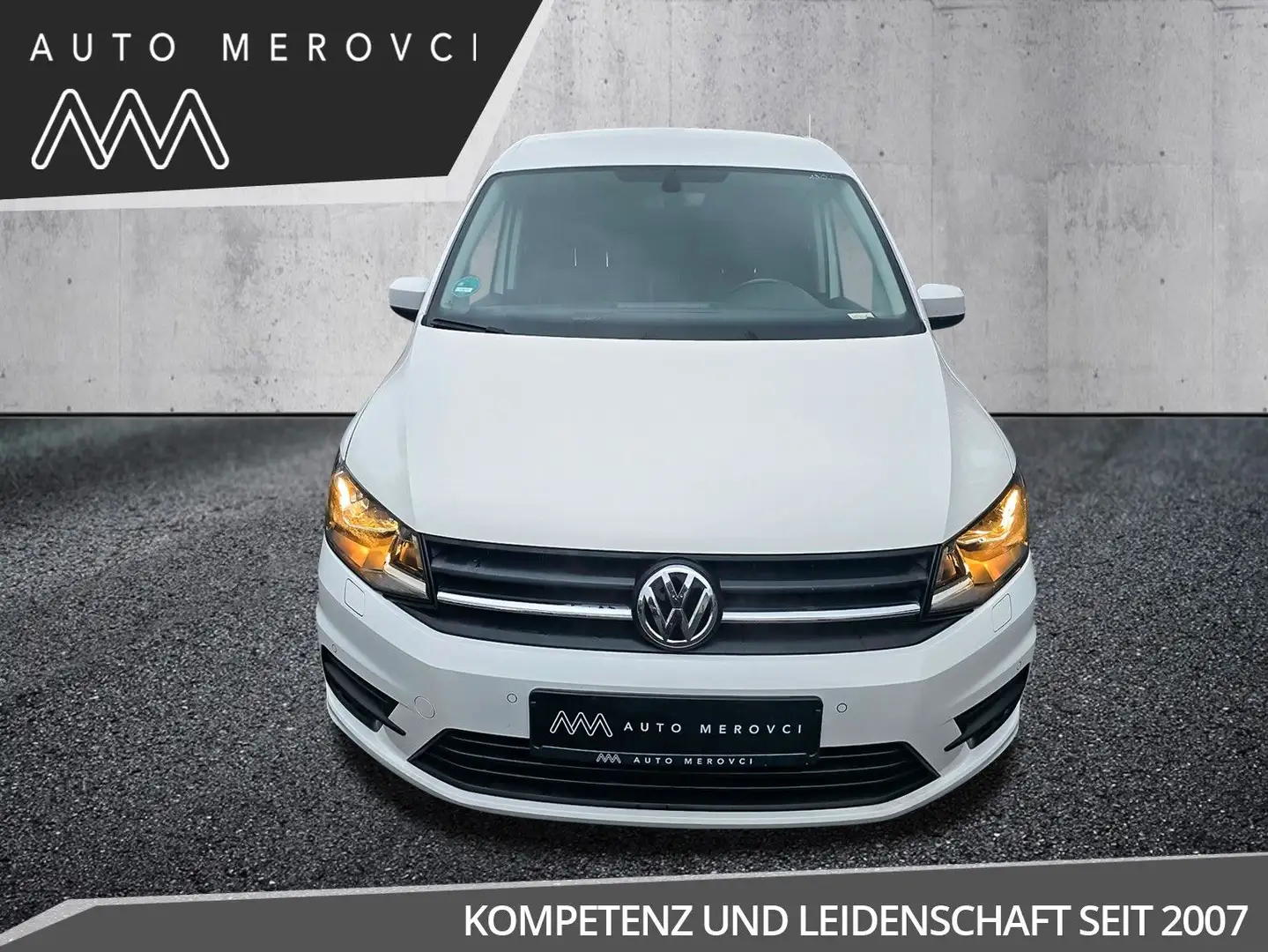 Volkswagen Caddy Kasten 2.0 TDI/Navi/PDC/Klimaaut./SIHZ Weiß - 2
