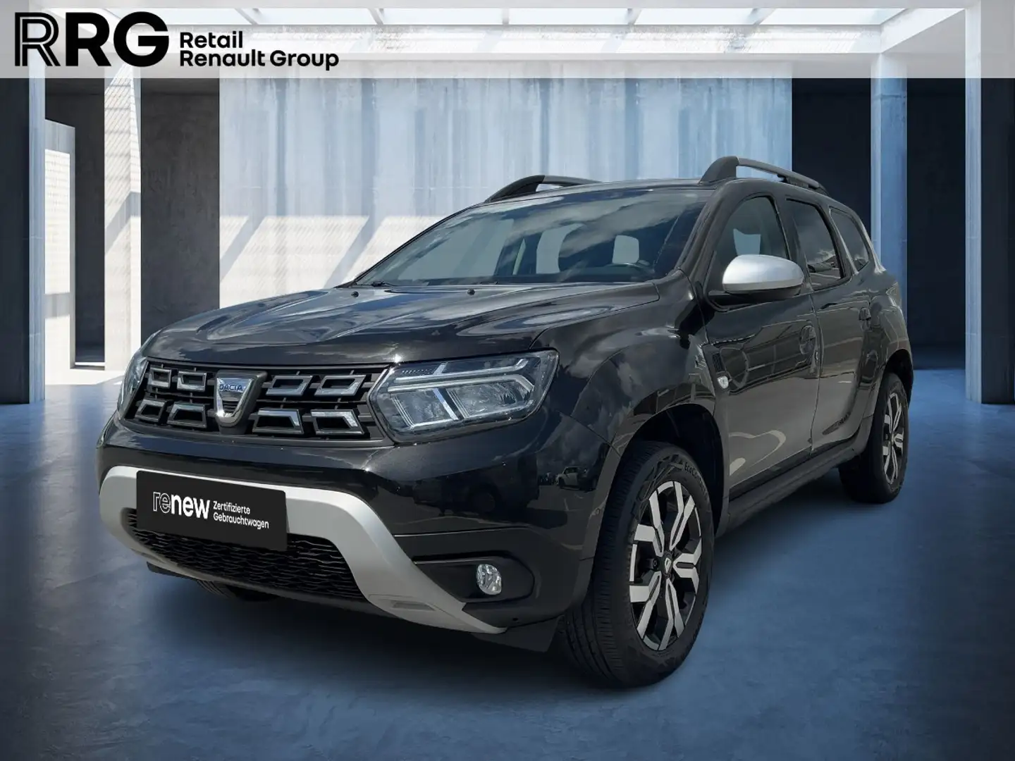 Dacia Duster Prestige TCe 130 2WD ABS Fahrerairbag ESP Schwarz - 1