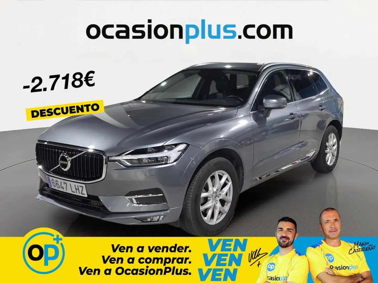 Volvo XC60 D4 Business Plus Aut. Gris - 1
