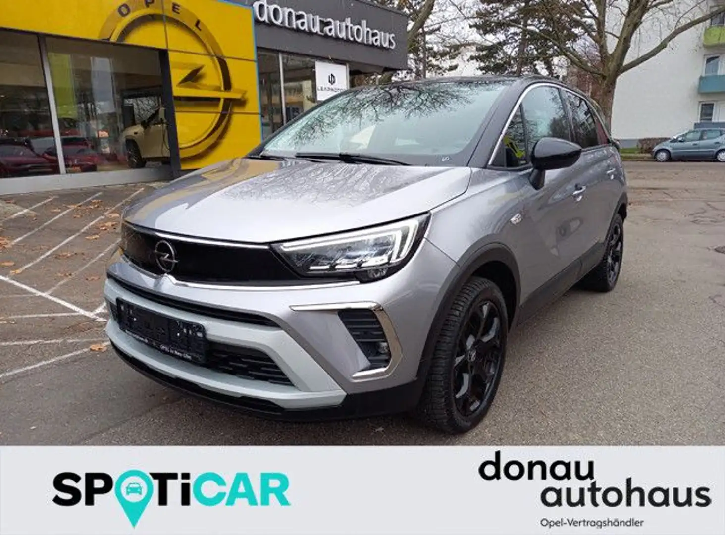 Opel Crossland X Crossland 1.2T MT6 Elegance Sitzhzg Keyless LED Grau - 1
