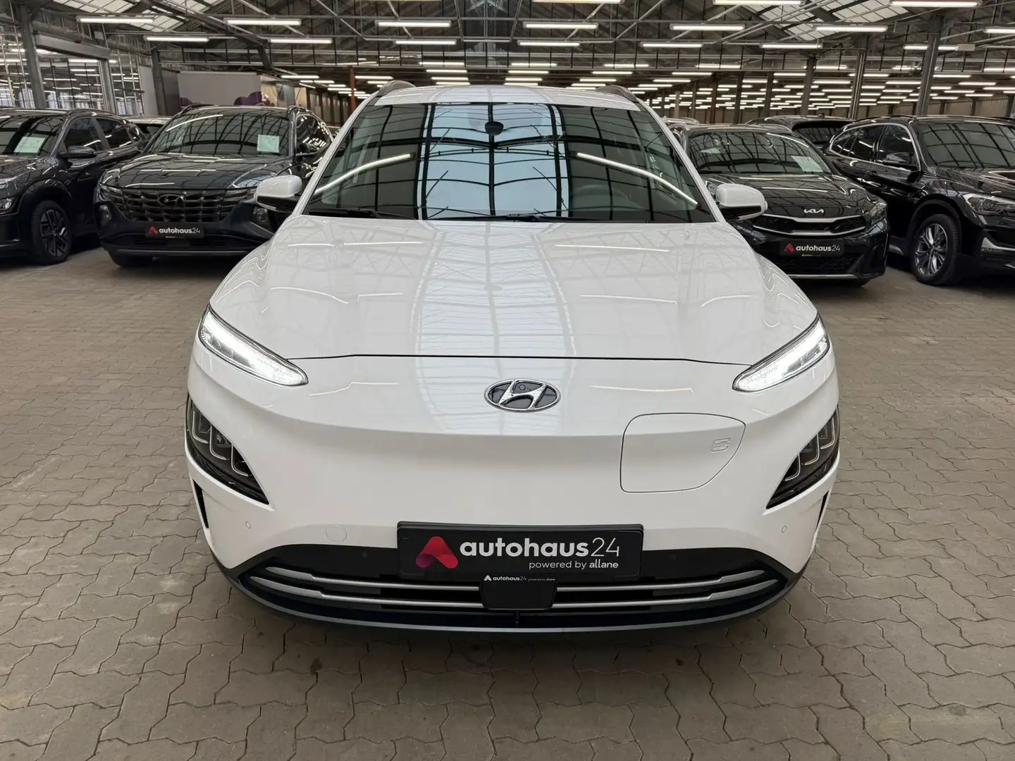 Hyundai Kona Elektro 2WD 39,2 kWh|Kamera|Sitzhzg Blanc - 2