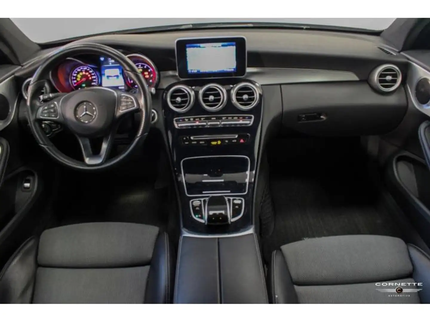 Mercedes-Benz C 200 Coupé | NAVIGATIE, SENSOREN EN MEER Zwart - 2