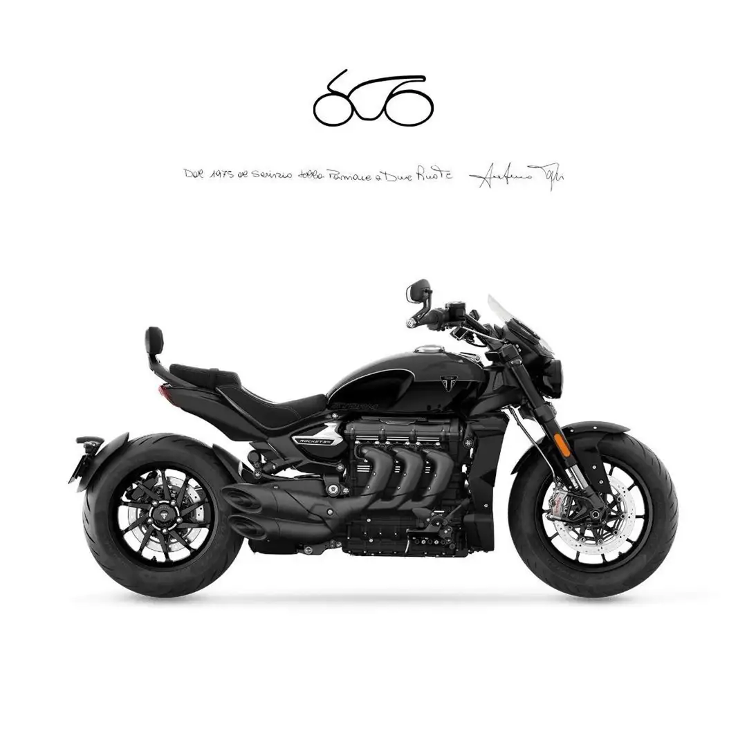 Triumph Rocket 3 GT STORM Чёрный - 1