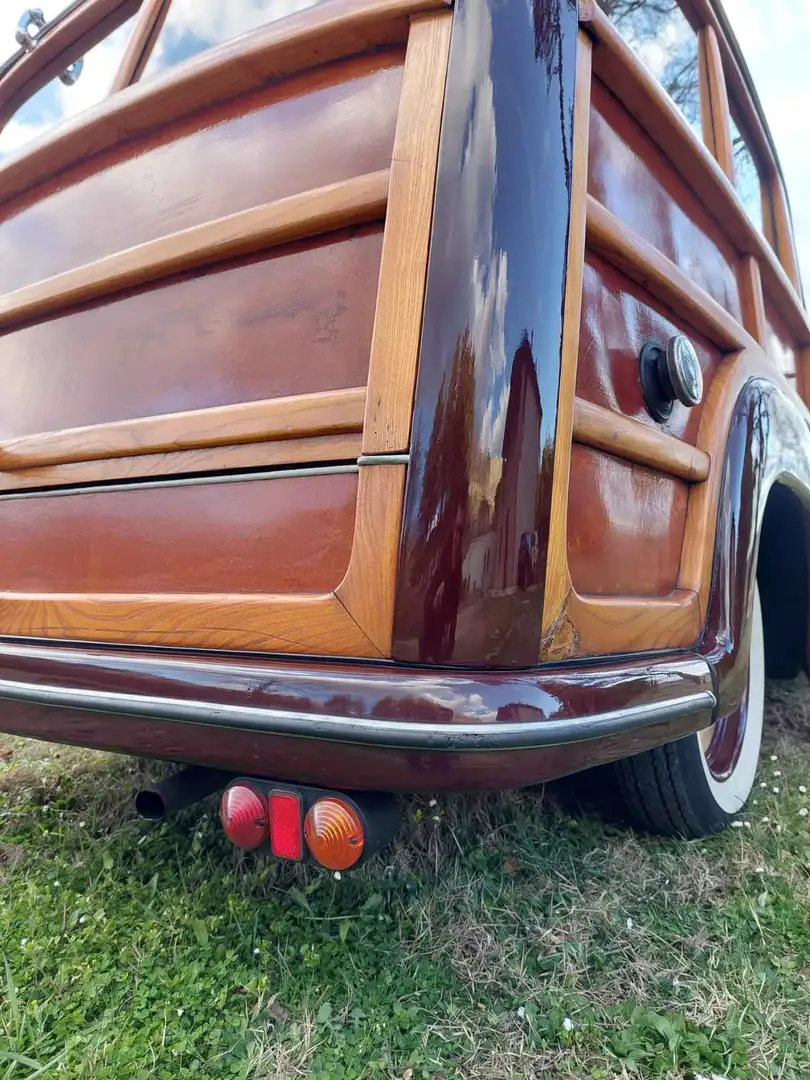 Fiat 1100 B Giardinetta Viotti Woodie Rosso - 2