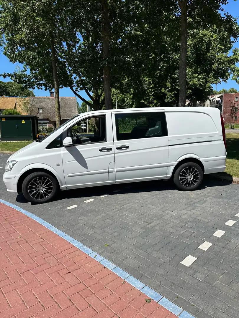 Mercedes-Benz E 200 vito 113 dubel cabine mercedes Wit - 2