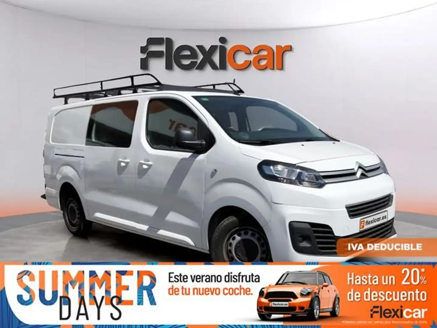 Citroen Jumpy Talla+M+BlueHDi+120 Blanco - 1