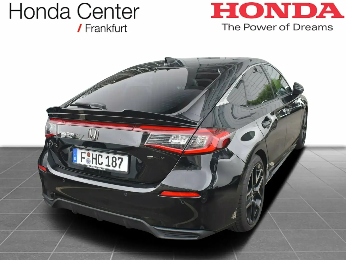Honda Civic e:HEV Advance Fekete - 2